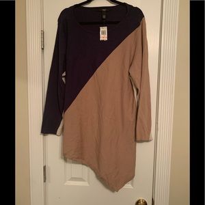 alfani women asymmetrical sweater